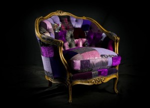 purple chair