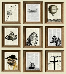book paper in printer art