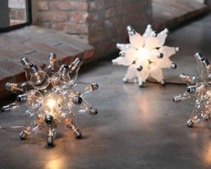 lightbulb star lamps
