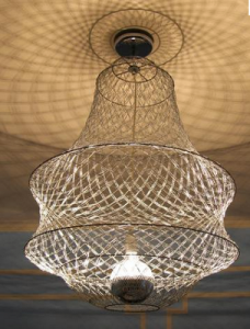 paperclip chandelier