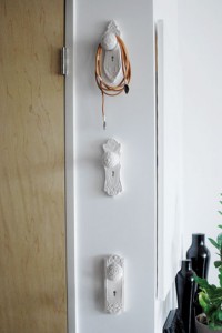 vintage door knob hooks
